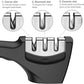 3-Stage Kitchen Knife Sharpener | Easy & Safe Knife Sharpening Tool
