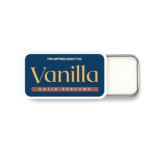 Travel-Friendly Vanilla Solid Perfume – Long-Lasting Natural Fragrance
