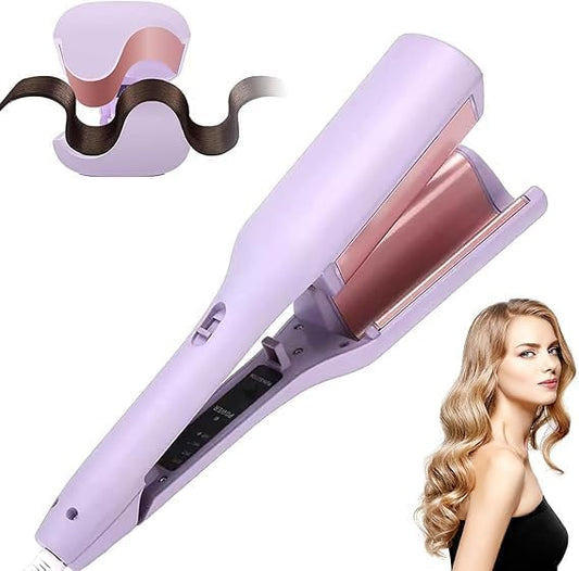 Egg Roll Curling Iron – Fast Heating & Adjustable Temperature for Perfect Waves