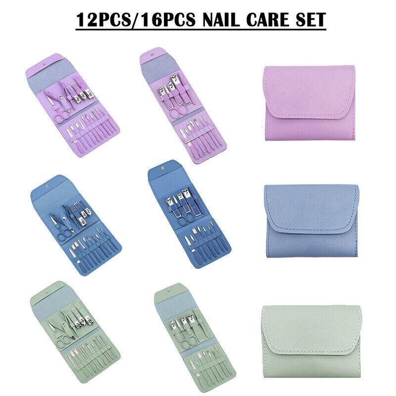 Manicure & Pedicure Set for Women | Travel Nail Kit with Clippers