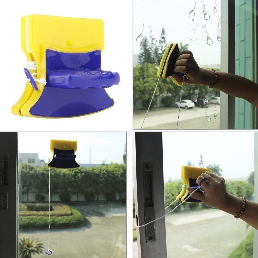 Magnetic Double-Sided Window Cleaner - Easy Cleaning Equipment for Windows with 3-8mm Thickness