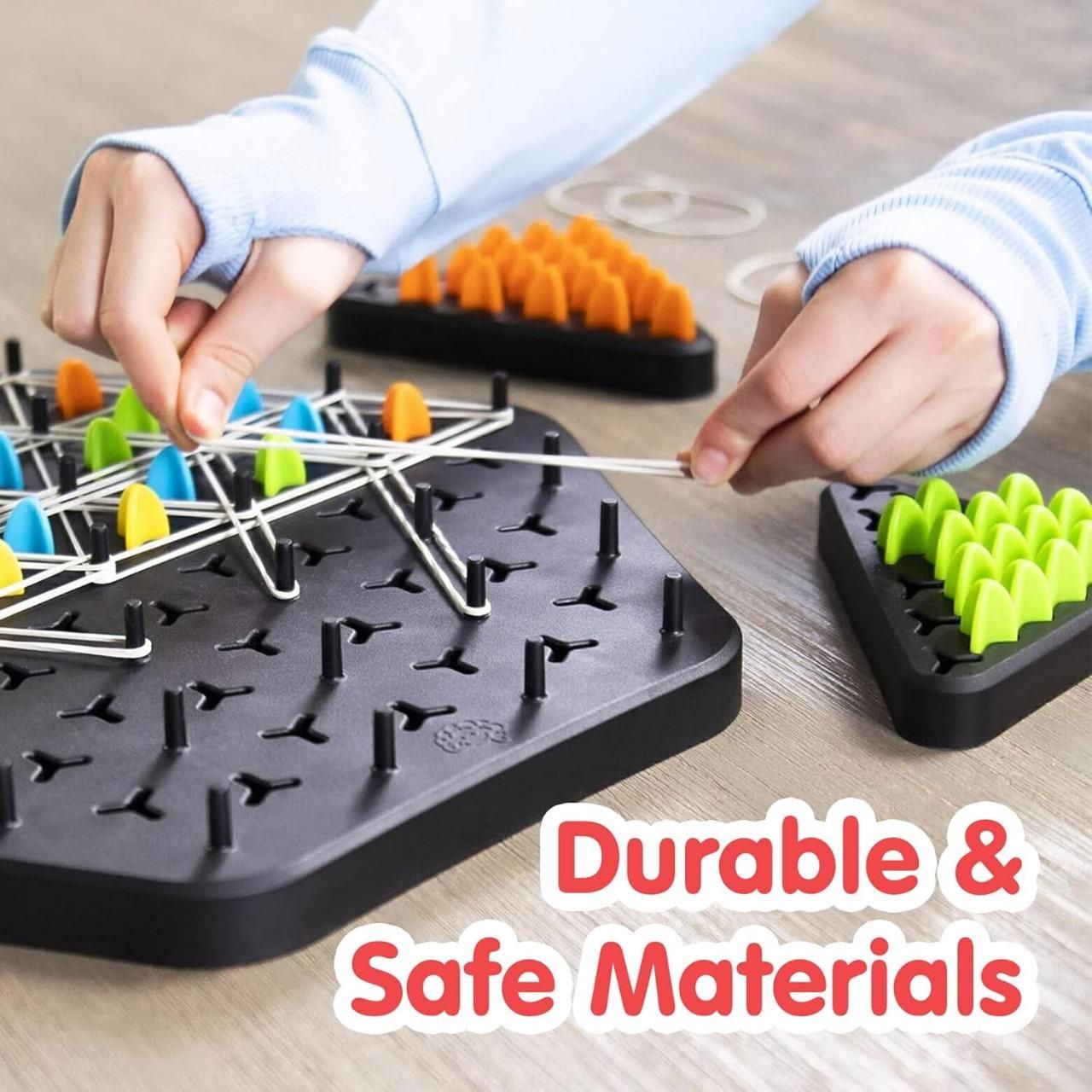 Chain Triangle Chess Game | Compact & Educational Puzzle for Kids | ABS Plastic