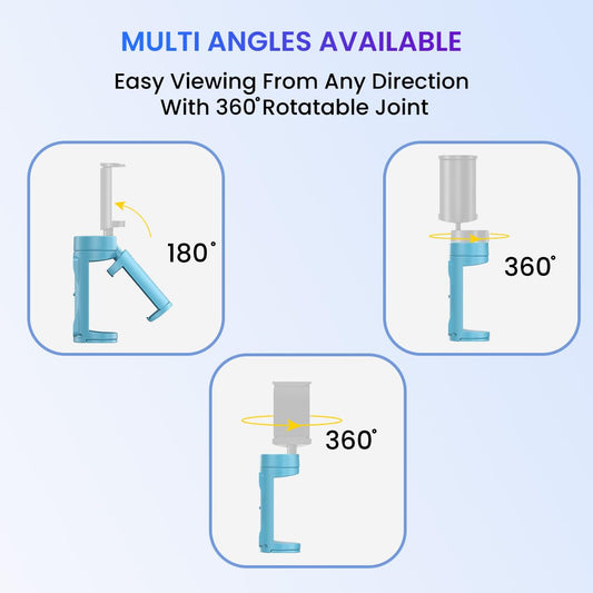 Portronics Mobot Clip – Hands-Free Phone Holder with Adjustable Viewing Angles