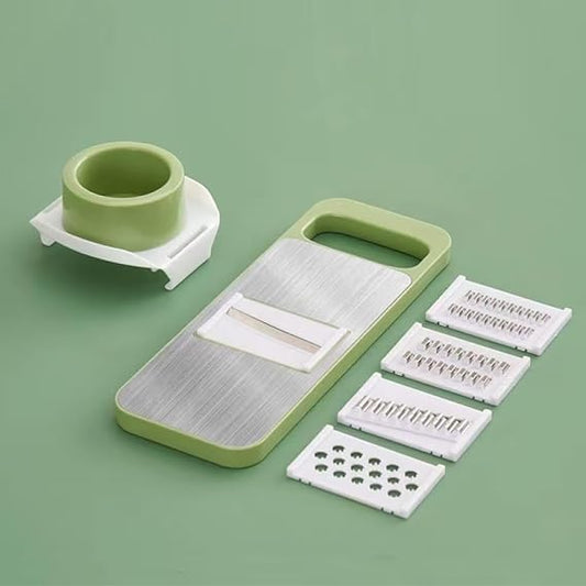 Easy-to-Clean Mandoline Slicer with Safe and Reliable Design – Multicolor