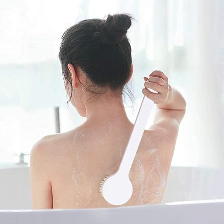 Bath Body Brush – ZYLLENZA ABS Plastic Manual Exfoliating Brush