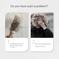 Self-Cleaning Hair Comb – Anti-Static, Retractable & Ergonomic