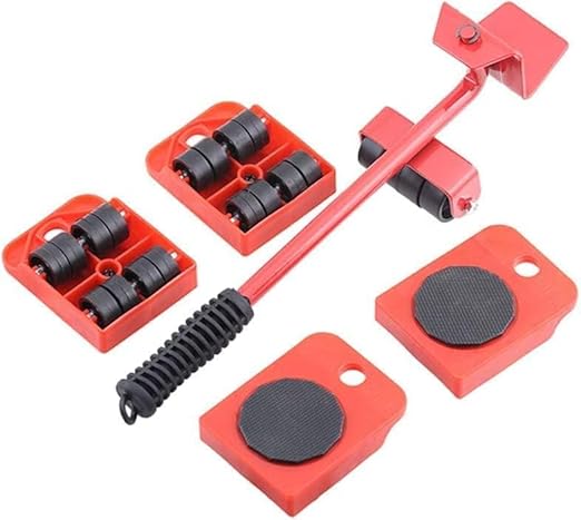 Furniture Lifter Set with 360° Rotatable Sliders for Easy Moving
