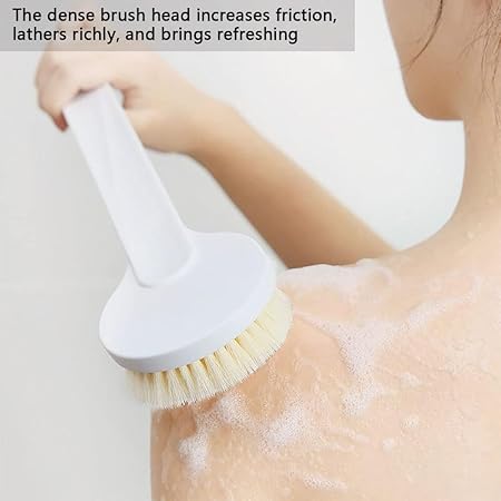 Bath Body Brush – ZYLLENZA ABS Plastic Manual Exfoliating Brush