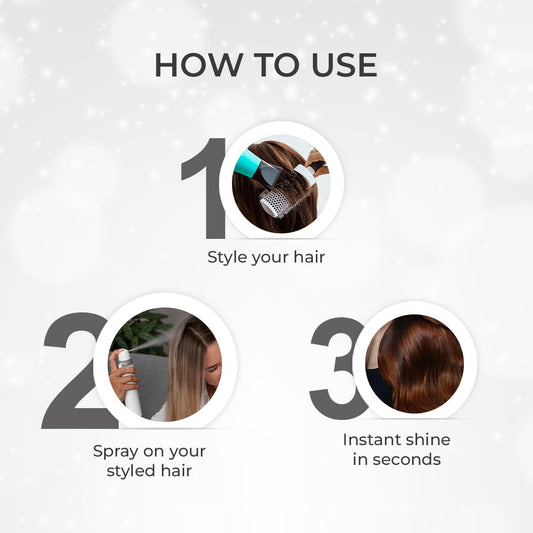 Hair Shine Serum | Frizz Control & Heat Protection for Healthy Hair