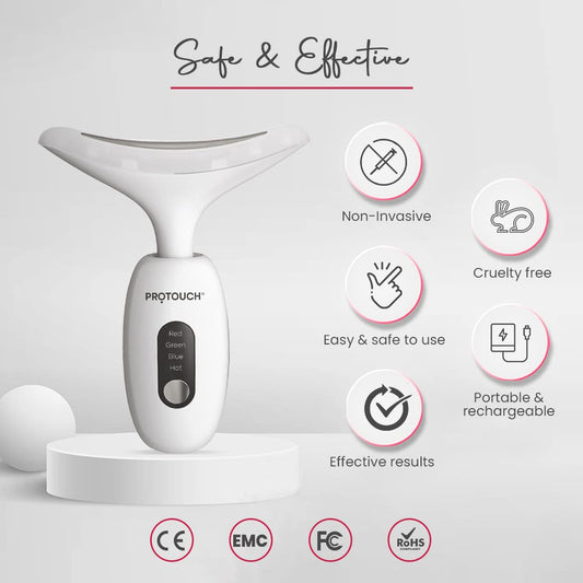LED Face & Neck Massager – Skin Tightening & Wrinkle Reduction