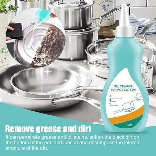 Powerful Kitchen Stain and Rust Remover Gel – Quick Grease and Grime Cleaner