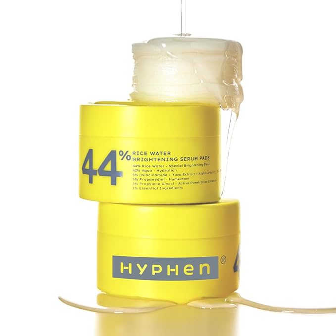 44% Rice Water Brightening Serum Pads – Glow & Hydrate