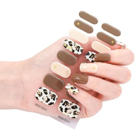 Semi-Cured Gel Nail Strips: Easy and Long-Lasting Nail Art Stickers