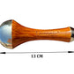 KANSA Wand Ayurvedic Face Massage Tool | Detoxifying Bronze Massager with Teakwood Handle