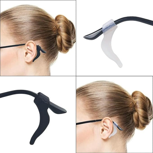 Anti-Slip Silicone Ear Hooks – Secure Grip for Glasses & Sunglasses