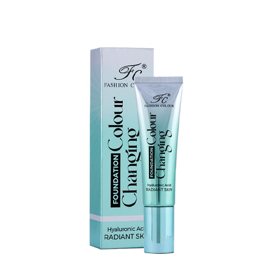 Color Changing Foundation with Hyaluronic Acid | Long-Lasting & Hydrating | Satin Finish