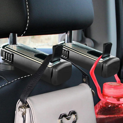 Car Hooks Holder Hanger - 360° Rotatable for Phone, Bag, and Cloth