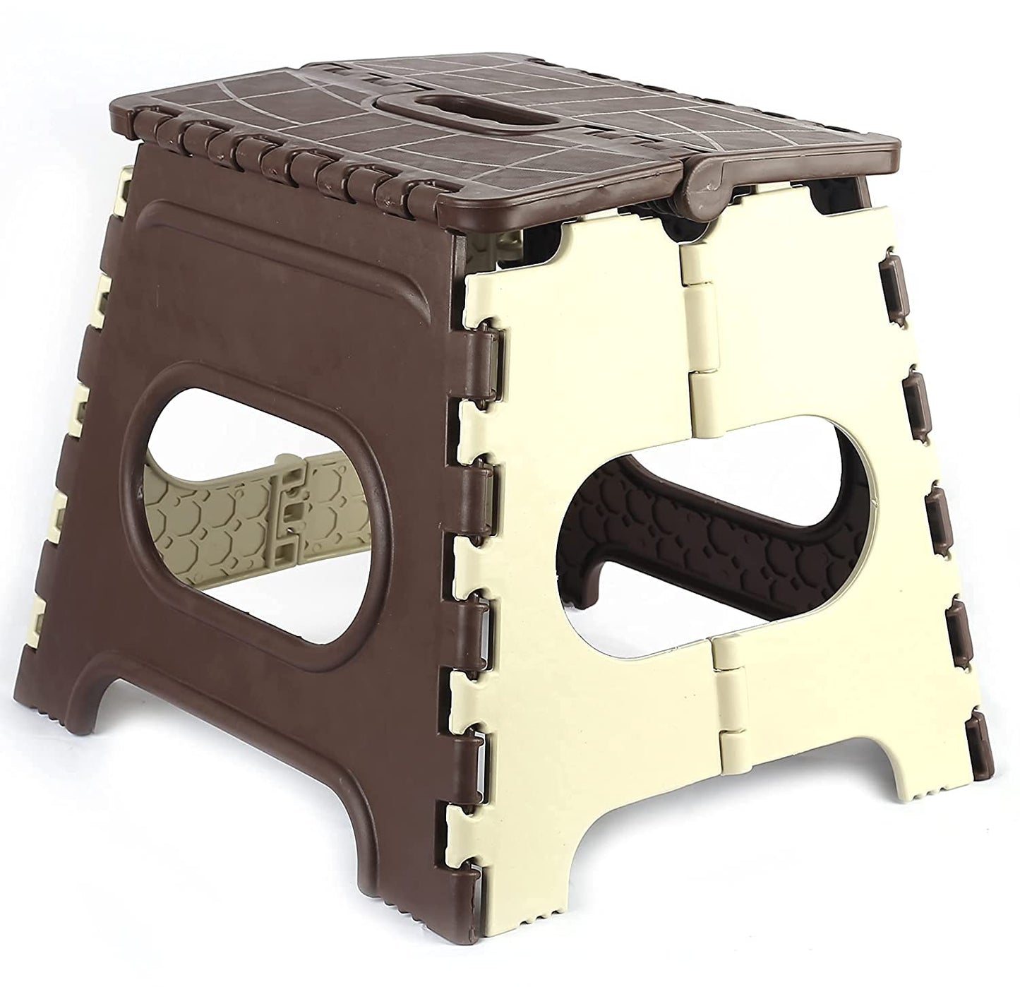 SANWALSA Foldable Step Stool – 12 Inch Height | 90kg Capacity | Compact & Safe Design