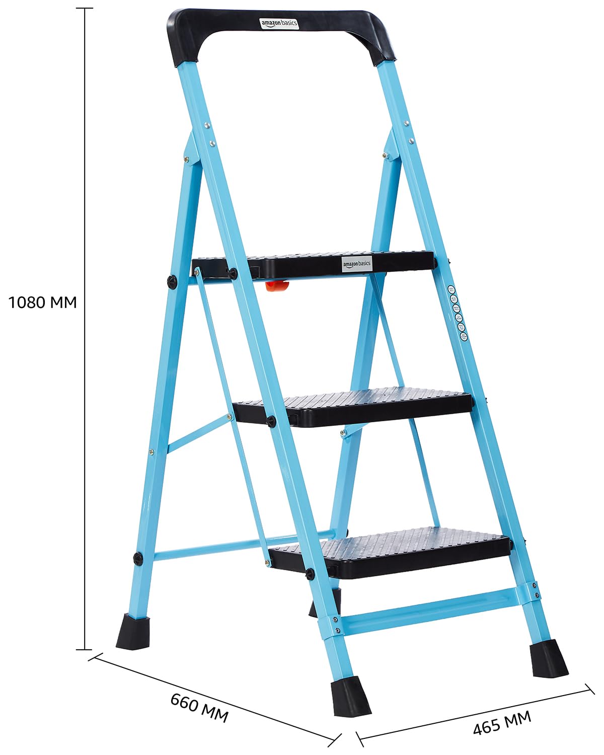 Heavy-Duty Anti-Slip Ladder with Tool Tray & Safety Lock – 1-Year Warranty