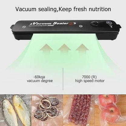 Portable Multi-Functional Food Vacuum Sealer – Preserve Freshness Effortlessly