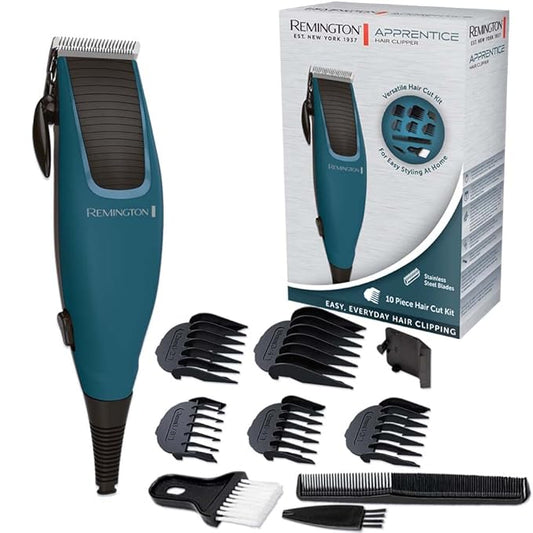 Remington HC5020 Hair Clipper | Corded Grooming Kit with Adjustable Guide Combs