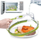Microwave Splatter Cover – Heat-Resistant & Spill-Proof Food Cover