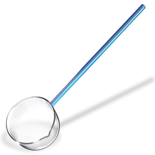Borosilicate Glass Ladle Spoon – Heat-Resistant, Lightweight & Dishwasher Safe