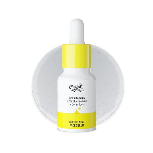Advanced Brightening Serum with Vitamin C, Acetyl Glucosamine & Hyaluronic Acid