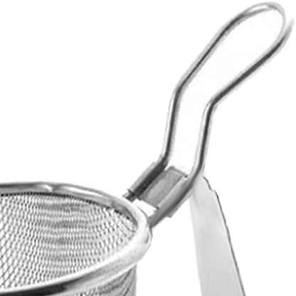 Durable Stainless Steel Noodles Colander with Handle - Rust-Resistant & Multi-Functional