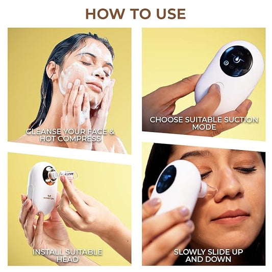Winston Rechargeable Blackhead Remover – Deep Pore Cleansing & Gentle Suction