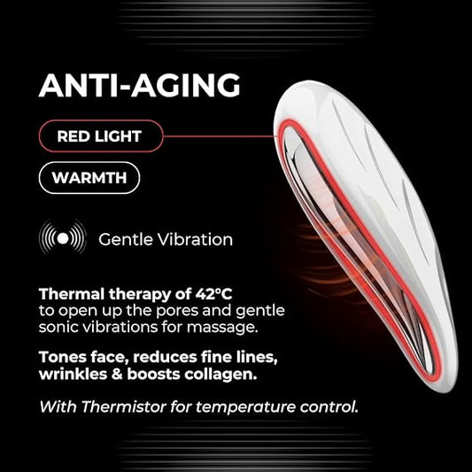 Dermatologist-Approved Skincare Device with Quad Technology – Fight Wrinkles & Boost Radiance