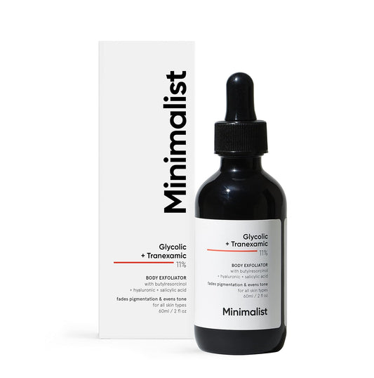 Exfoliating Serum with Glycolic & Salicylic Acid | Brightens & Evens Skin Tone