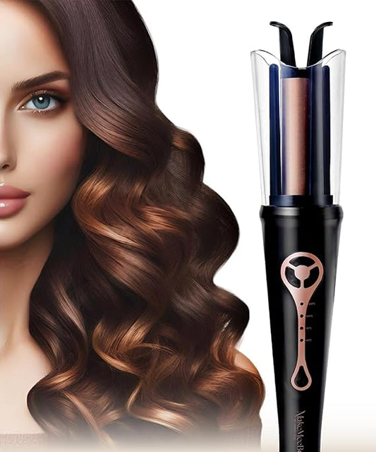 MakeMeBold Automatic Hair Curler – Easy, Tangle-Free Styling with Dual Rotation