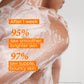 Exfoliating Brightening Body Wash with Vitamin C & 3% Serum | Sulfate-Free, Plant-Based