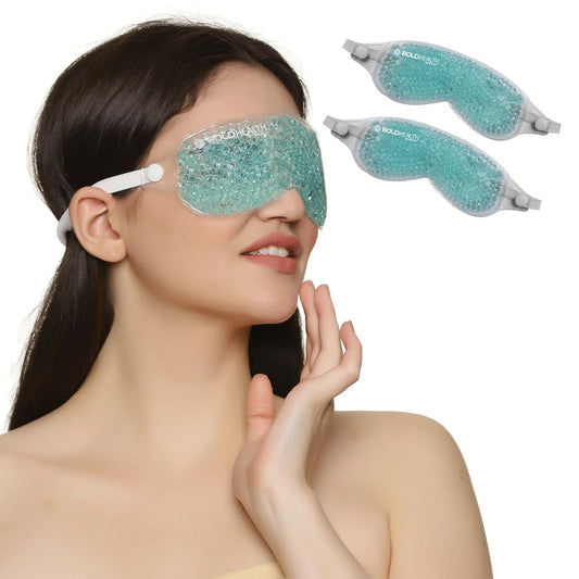 Cooling Gel Eye Mask – Cold Compress for Puffy Eyes, Dark Circles & Relaxation