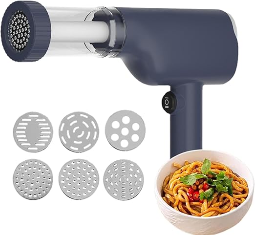 Compact Electric Noodle Maker – Multi-Functional, Rechargeable, and Food-Safe