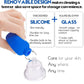 Glass & Silicone Facial Cupping Set – Skin Rejuvenation & Anti-Aging