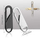 Durable Metal Zipper Replacement Pull Tabs - Easy to Install, No Tools Needed