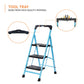 Heavy-Duty Anti-Slip Ladder with Tool Tray & Safety Lock – 1-Year Warranty