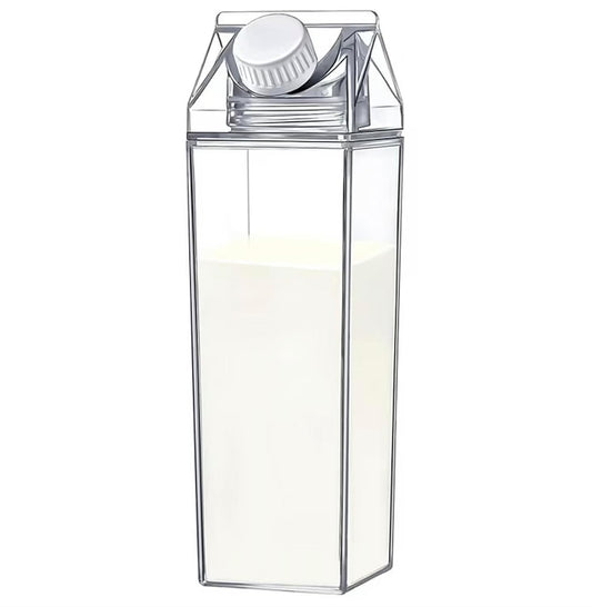 750ml Milk Carton Water Bottle – Durable, Reusable, and Eco-Friendly