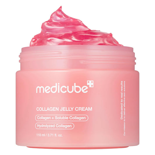 Medicube Collagen Jelly Cream | Niacinamide + Hydrolyzed Collagen | 24H Hydration & Lift | Korean Skincare (110ml)