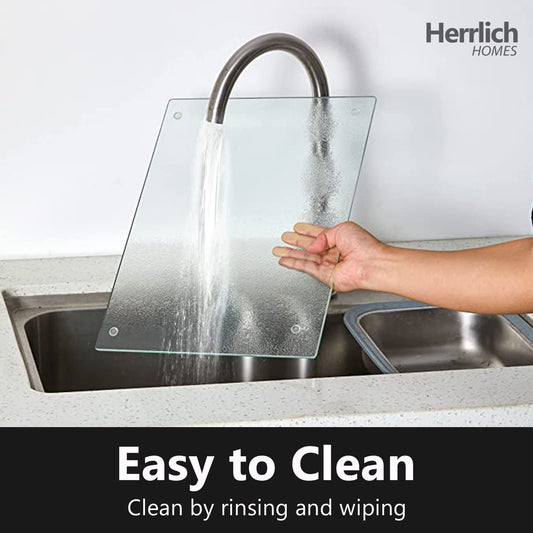 Premium Toughened Glass Chopping Board – Durable, Hygienic & Multi-Purpose