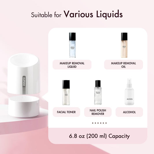 Touch Sensor Liquid Dispenser | USB Rechargeable, Adjustable Volume, Compact Design