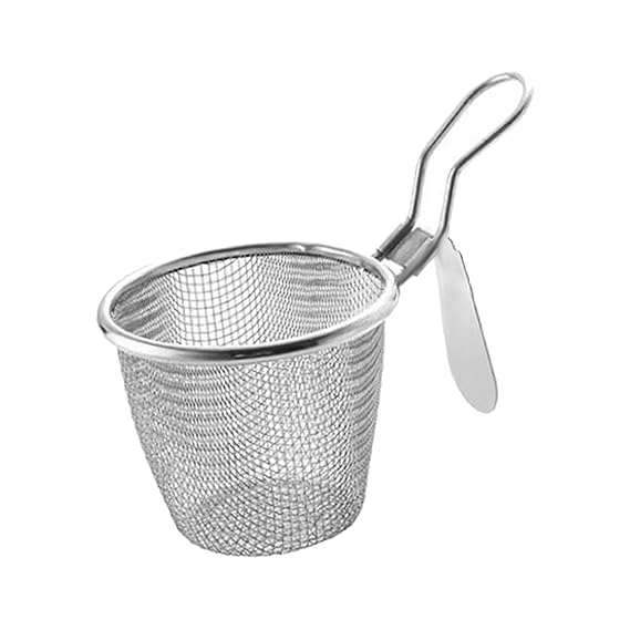 Durable Stainless Steel Noodles Colander with Handle - Rust-Resistant & Multi-Functional