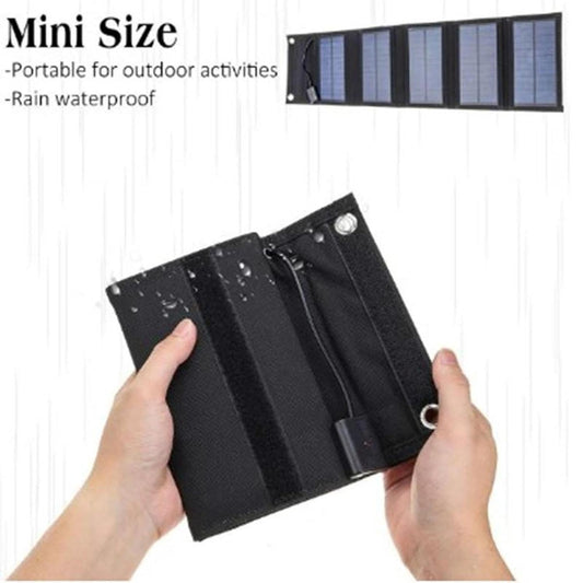 20W Foldable Solar Panel Bag | Portable Solar Charger for Camping & Travel