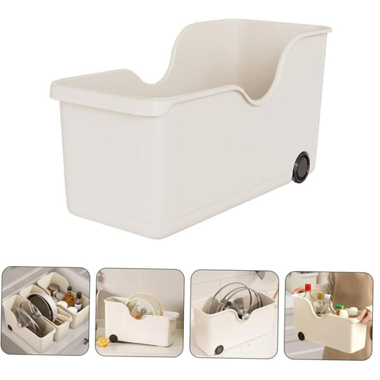 Space-Saving Kitchen Storage Basket – Portable & Multifunctiona