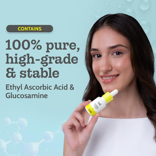 Advanced Brightening Serum with Vitamin C, Acetyl Glucosamine & Hyaluronic Acid