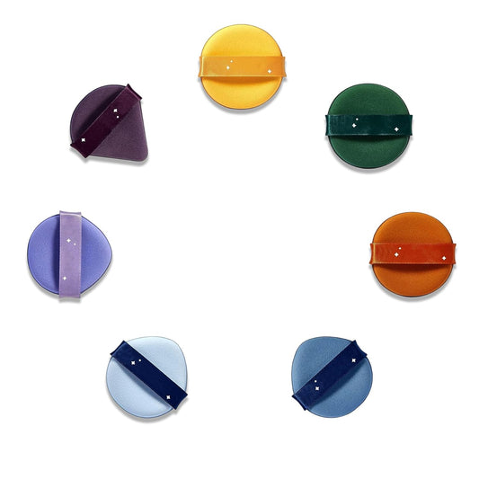 Velvet Makeup Puff – Soft, Reusable & Dual-Design for Perfect Blending