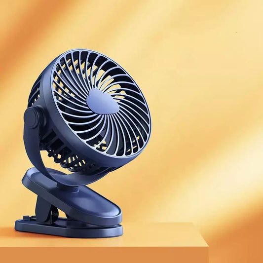 Portable Desk Fan with 360° Rotation and 10000mAh Rechargeable Battery