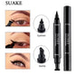 Black Eye Liner & Eye Wing Stamp | Long-Lasting Pencil | Pack of 1